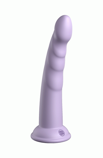 Dillio Platinum - Slim Seven 7 Inch Dildo - Purple