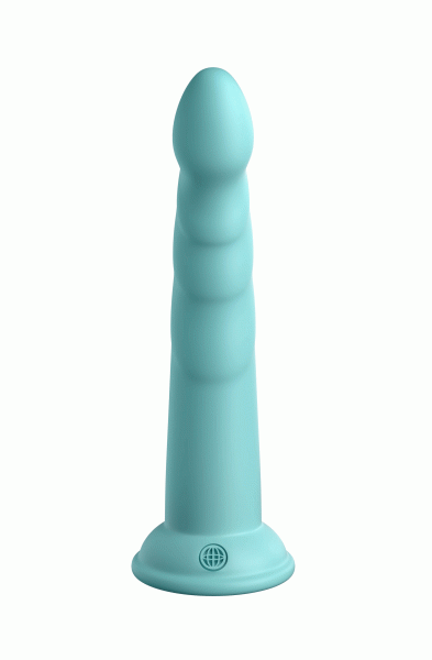 Dillio Platinum - Slim Seven 7 Inch Dildo - Teal