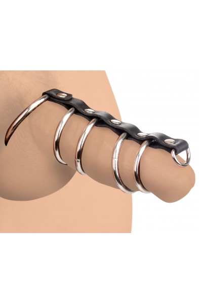 Cock Gear Gates of Hell Chastity Device - Black