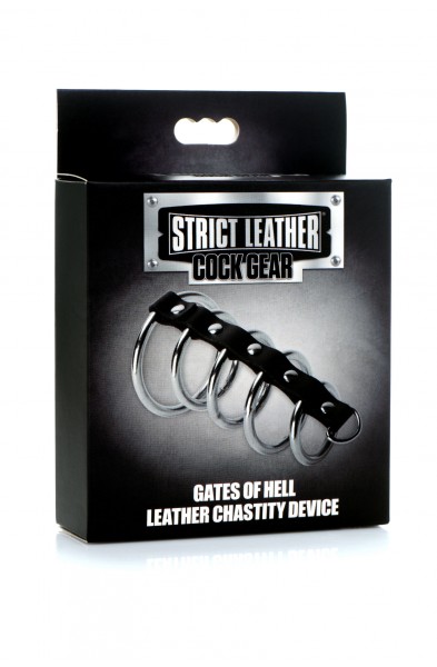 Cock Gear Gates of Hell Chastity Device - Black