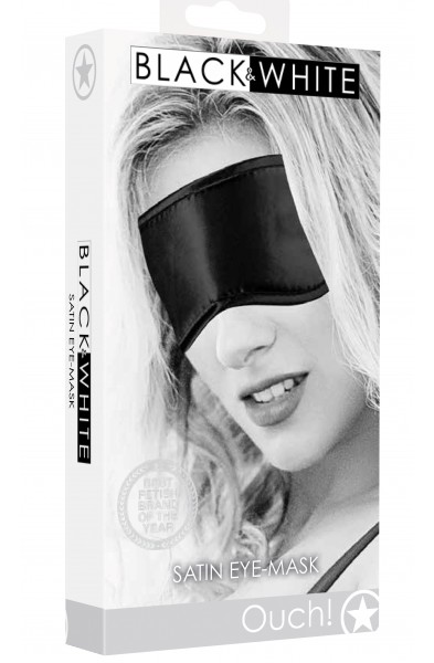 Satin Eye Mask - Black