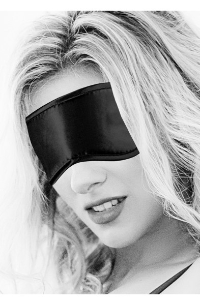 Satin Eye Mask - Black