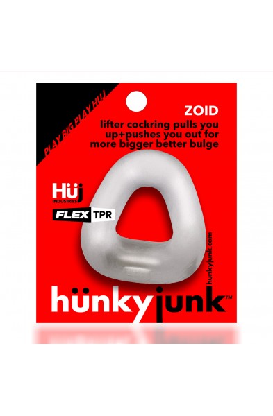 Zoid - Trapazoid Lifter Cockring - Clear Ice