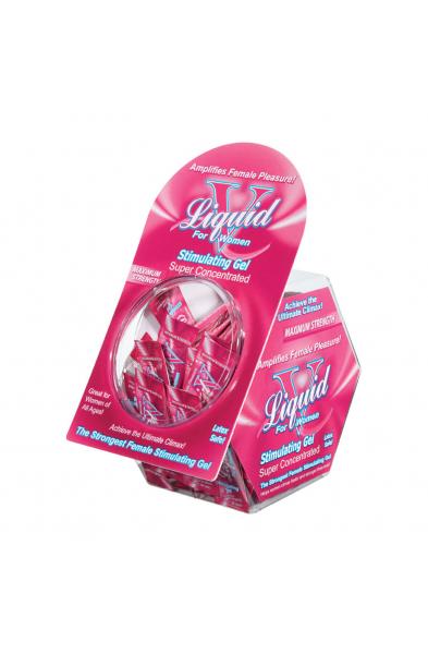 Liquid v for Women - 50 Pieces Jar Display