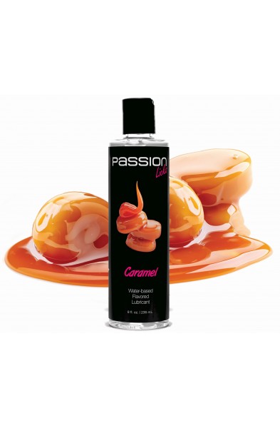 Passion Licks Caramel Water Based Flavored Lubricant 8 Oz
