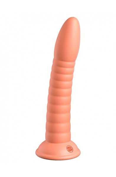 Dillio Platinum - Wild Thing 7 Inch Dildo - Peach