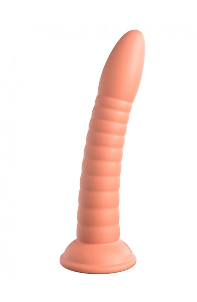 Dillio Platinum - Wild Thing 7 Inch Dildo - Peach