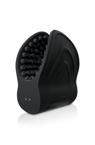 Vibrating Silicone Edger Trainer - Black