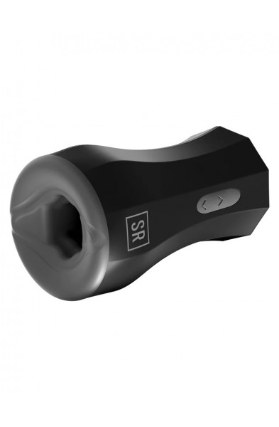 Silicone Twin Turbo Stroker - Black
