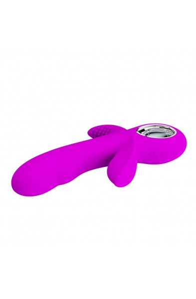 Pretty Love Humphrey Bendable Front and Back  Rabbit - Fuchsia