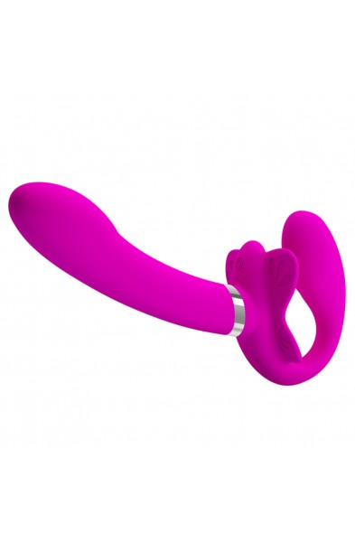 Pretty Love Valerie Strapless Strap on - Fuchsia