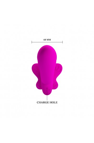 Pretty Love Valerie Strapless Strap on - Fuchsia