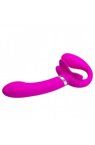 Pretty Love Valerie Strapless Strap on - Fuchsia