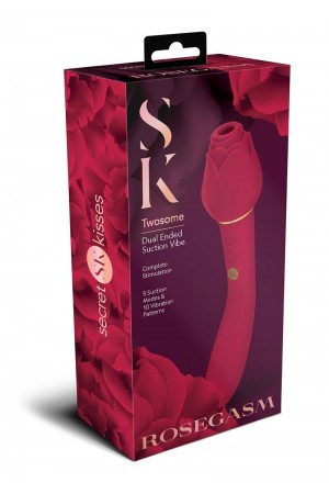 Secret Kisses Rosegasm Twosome - Red