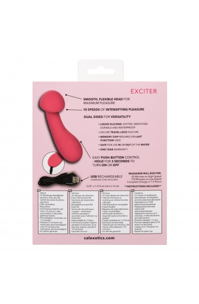 Liquid Silicone Pixies Exciter - Pink
