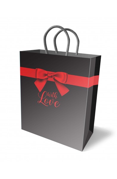 With Love Gift Bag - Black