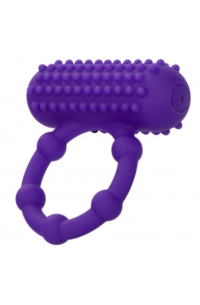 Silicone Rechargeable 5 Bead Maximus Ring - Purple