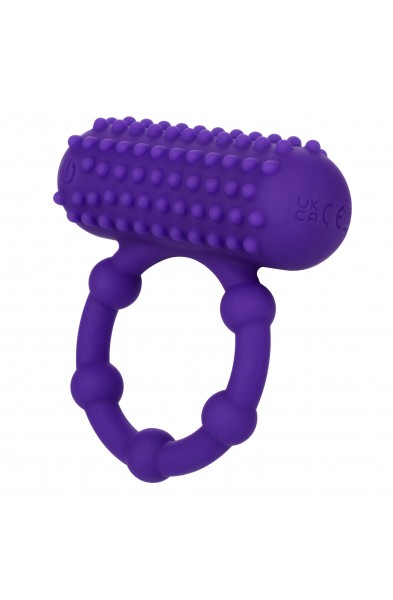 Silicone Rechargeable 5 Bead Maximus Ring - Purple
