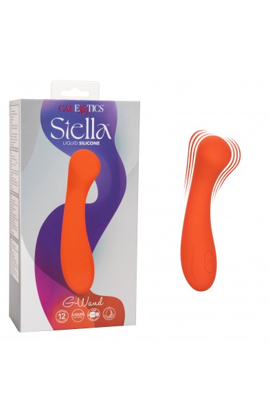 Stella Liquid Silicone G-Wand - Orange
