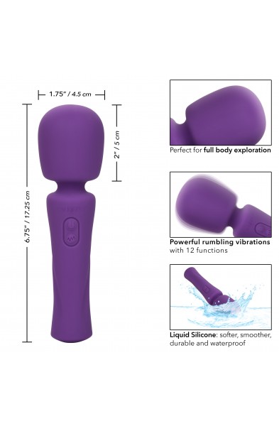 Stella Liquid Silicone Massager - Purple