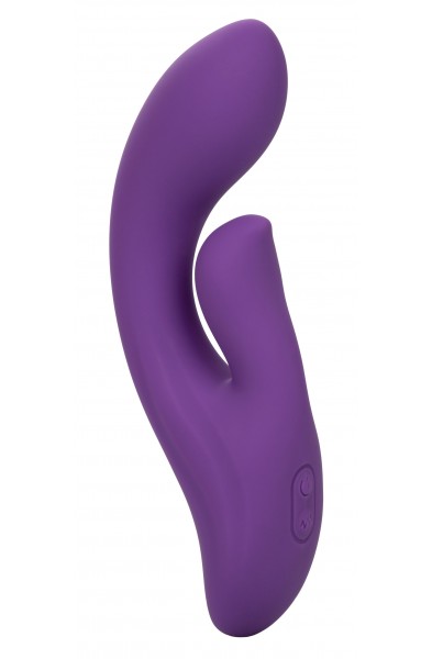 Stella Liquid Silicone Dual Pleaser - Purple