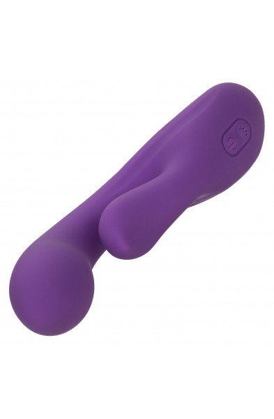 Stella Liquid Silicone Dual Pleaser - Purple