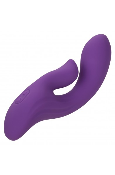 Stella Liquid Silicone Dual Pleaser - Purple