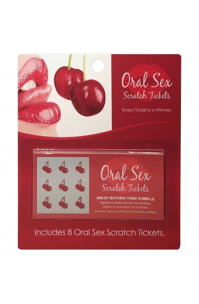 Oral Sex Scratch Tickets