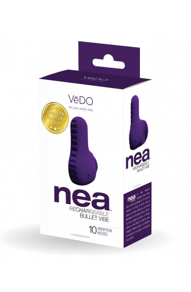 Nea Rechargeable Finger Vibe - Deep Purple