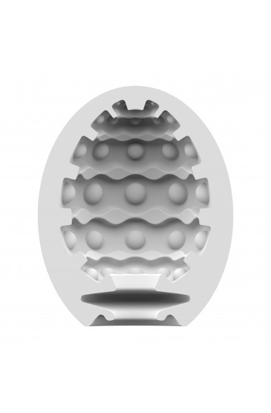 Satisfyer Masturbator Egg - Bubble - Violet