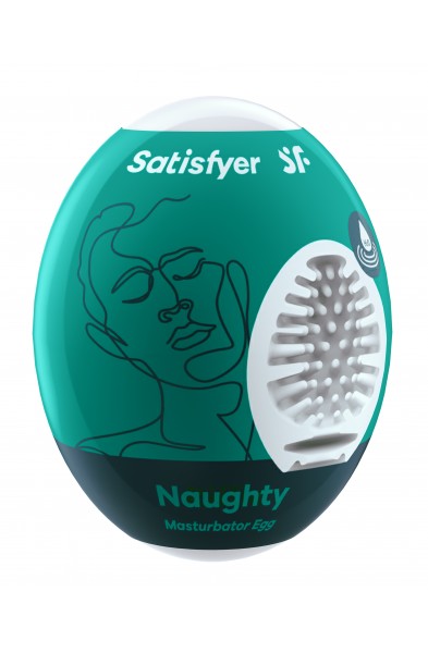 Satisfyer Masturbator Egg - Naughty - Dark Green