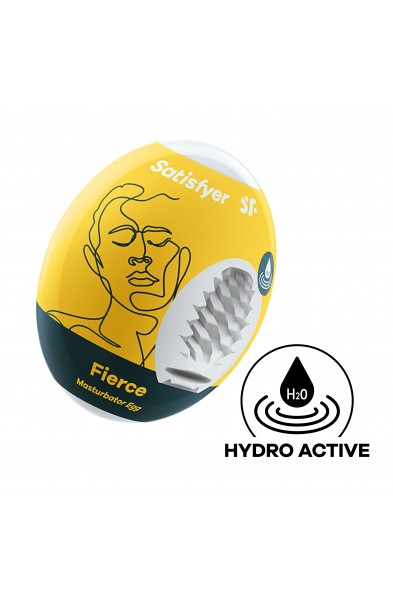 3 Pc Set Masturbator Egg - Fierce - Yellow