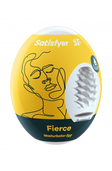 3 Pc Set Masturbator Egg - Fierce - Yellow