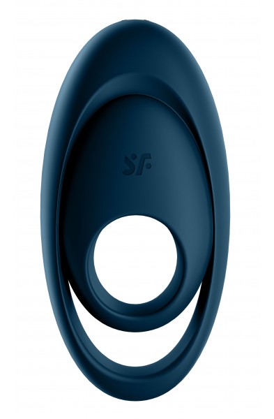 Glorious Duo Ring Vibrator - Dark Blue