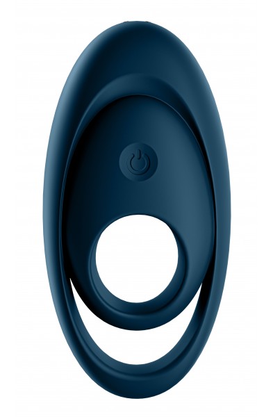 Glorious Duo Ring Vibrator - Dark Blue