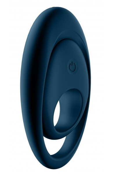 Glorious Duo Ring Vibrator - Dark Blue