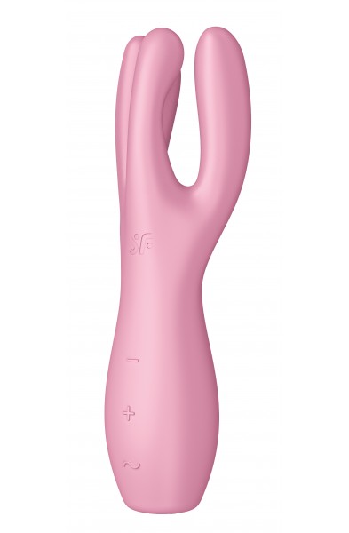 Threesome 3 Vibrator - Pink