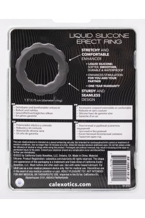 Alpha Liquid Silicone Erect Ring - Gray