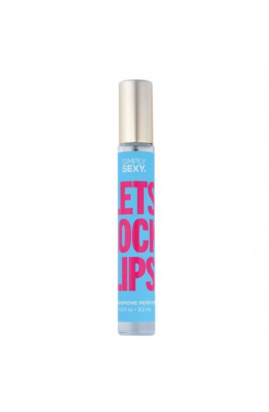 Simply Sexy Pheromone Perfume Lets Lock Lips 0.3  Oz