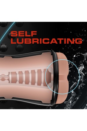 Loverboy - Cowboy - Self Lubricating Stroker -  Beige