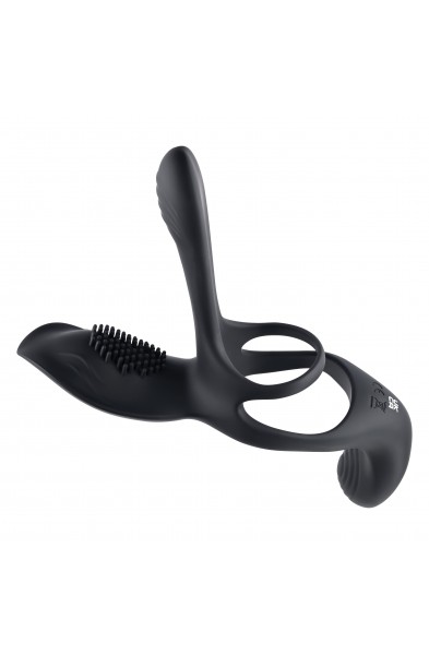 Playboy Pleasure - the 3 Way - Cock Ring - Black