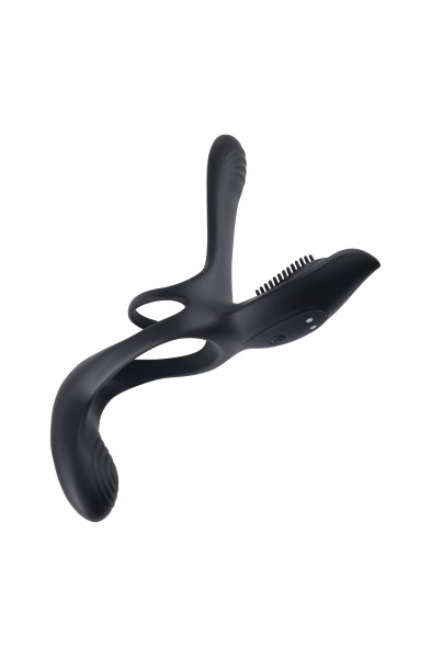 Playboy Pleasure - the 3 Way - Cock Ring - Black