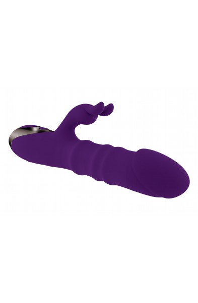 Playboy Pleasure - Hop to It - Rabbit Vibrator - Dark Purple