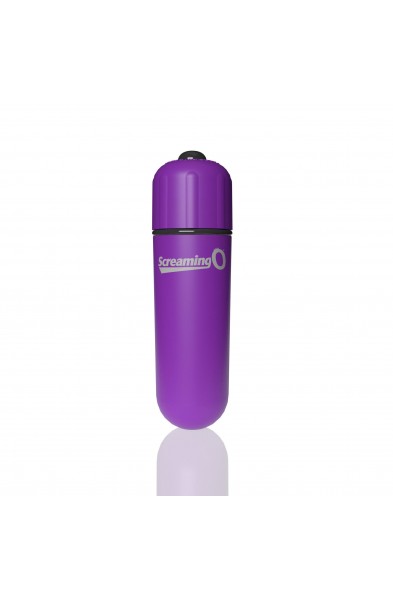 Screaming O 4b - Bullet - Super Powered One Touch  Vibrating Bullet - Grape