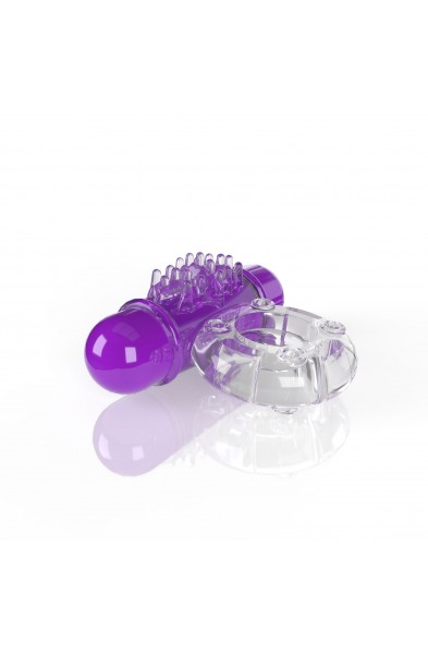 Screaming O 4b - Owow Super Powered Vibrating Ring - Grape