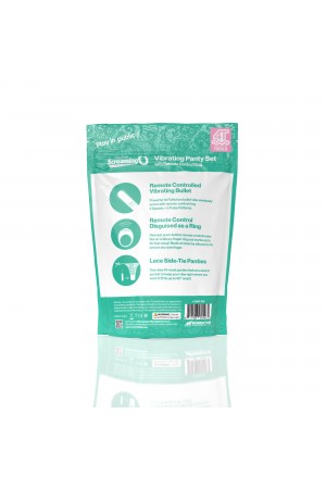 Screaming O 4t - Vibrating Panty Set With Remote  Control Ring - Kiwi