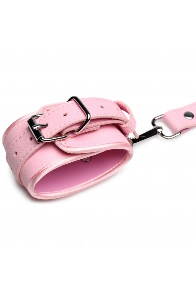 Bondage Harness With Bows - Medium/large - Pink