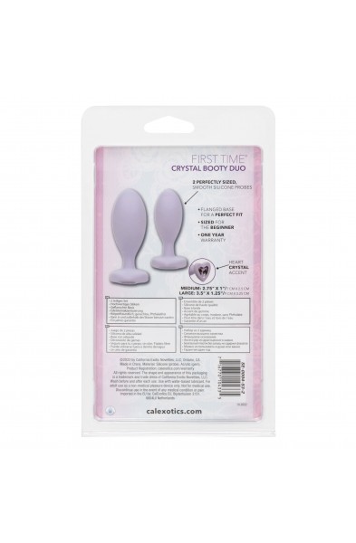 Love Crystal Booty Duo - Purple