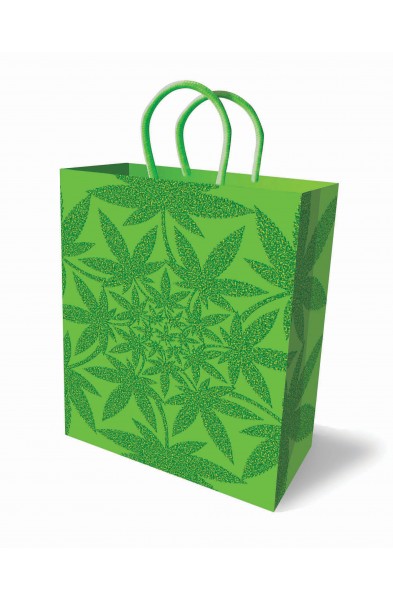 Glitter Ganja Gift Bag - Green