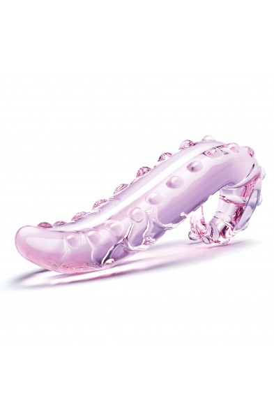 6 Inch Lick-It Glass Dildo